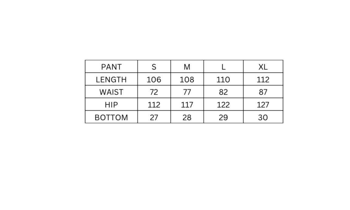 MDP PANT - WHITE/BLUE