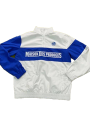 MDP JACKET- WHITE/ BLUE